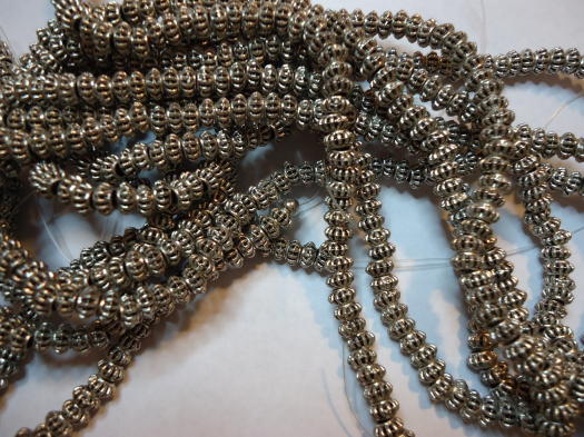 (image for) Silver pewter beads #ZA9-S-5