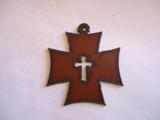 (image for) Chopper cross with cross cutout #CC015L-2 1/2