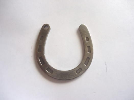 (image for) Horse shoe Antique silver #MP53