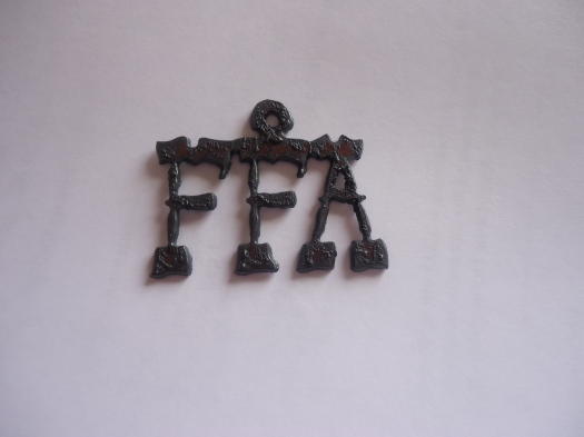 (image for) FFA metal cutout pendant #BY004-L