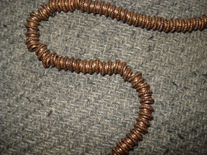 (image for) Copper zinc metal beads #CBB16