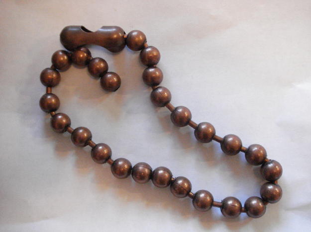 (image for) Necklace antique copper ball chain 20" #BCH20-20
