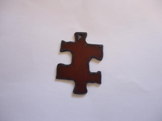 (image for) Autism Puzzle piece pendant #RMTT050