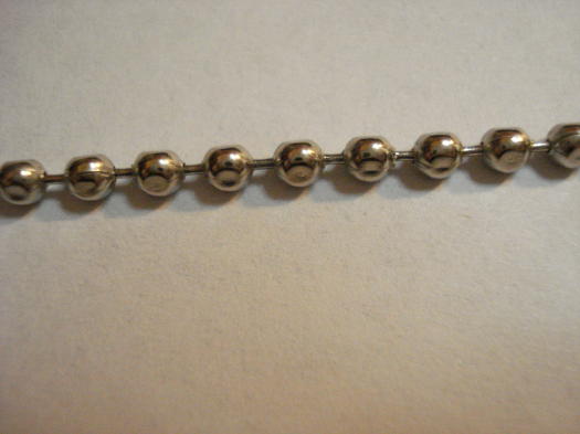 (image for) Necklace 32" Staineless steel ball chain 4mm #BCH8-32
