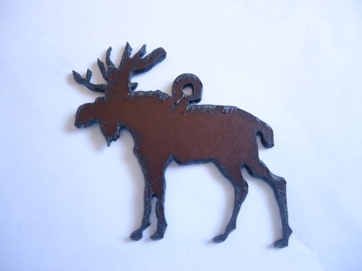 (image for) Moose pendant #GO012
