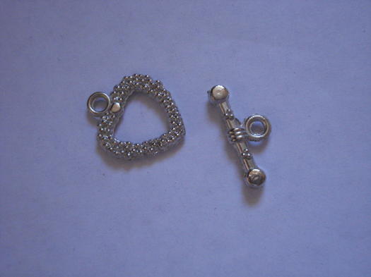 (image for) Toggles - antique silver #TOG11