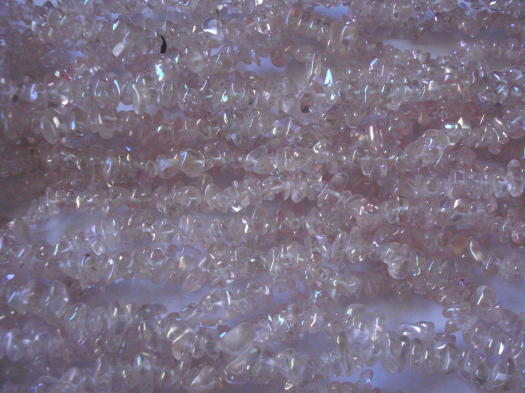 (image for) Pink AB chip beads #cr1333