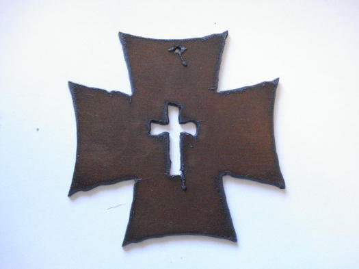 (image for) Chopper cross with cross cutout #CC015-3