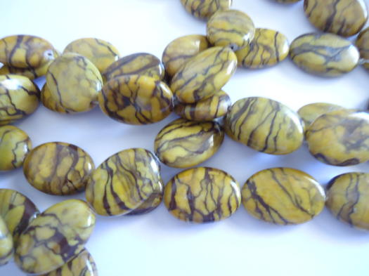 (image for) Butterscotch Yellow banded Jasper #SS1108-C