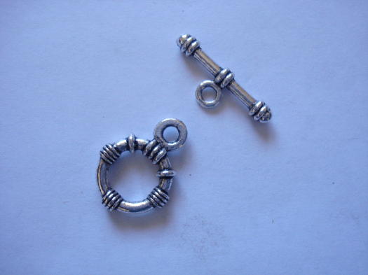 (image for) Toggles - antique silver #TOG1