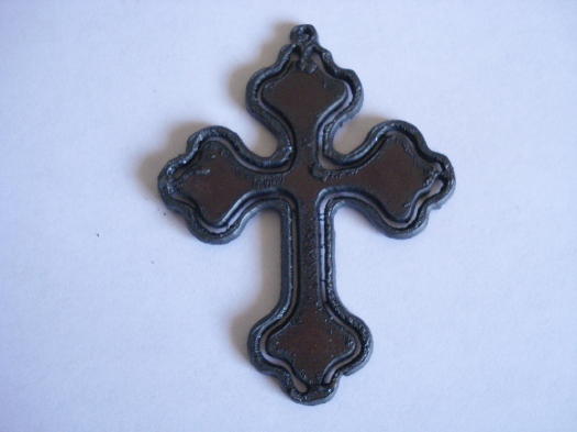 (image for) Chubby cross w/cuts #CC019-3