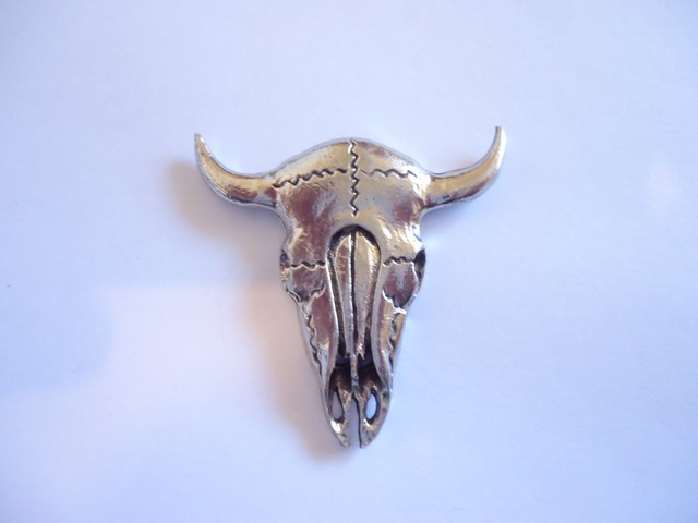 (image for) Buffalo Skull flat #D4095-25