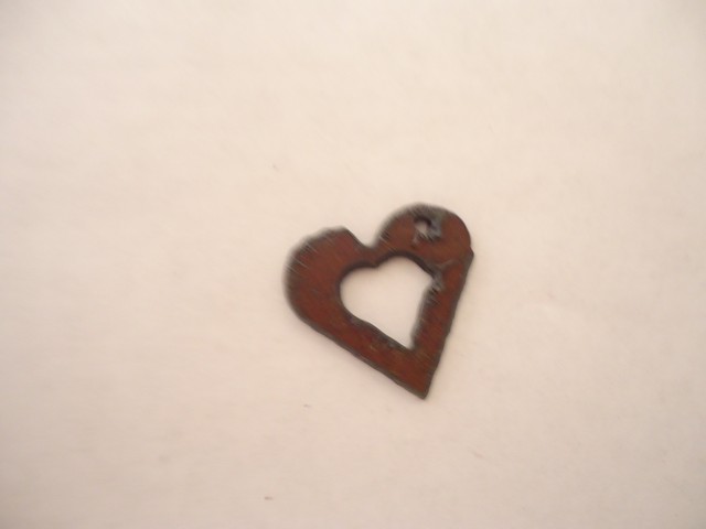 (image for) Heart charm/earrings #SH002-1