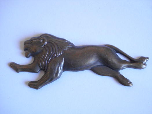 (image for) Lion brass stamping #VINS36