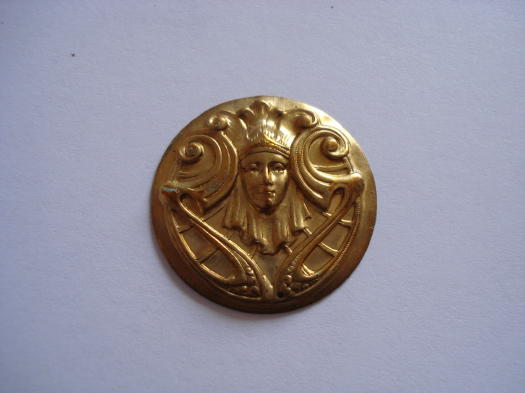 (image for) Brass stamping coin #VINS27