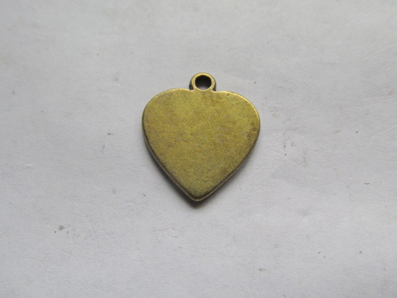 (image for) Blank for stamping - heart #Bh-1