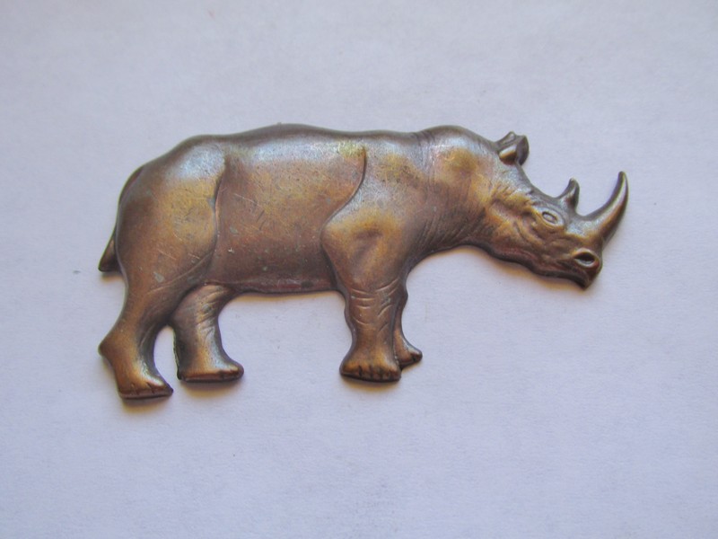 (image for) Rhino Brass Stamping #VINS44 - Click Image to Close