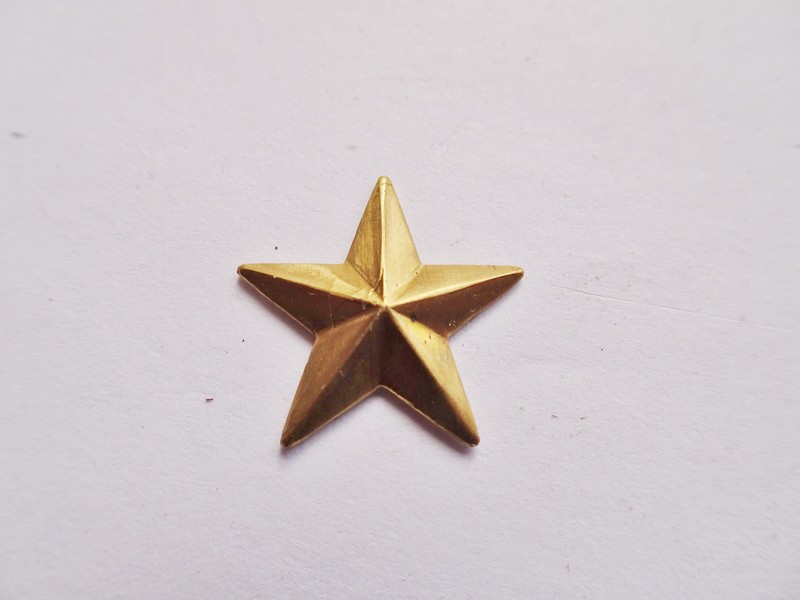 (image for) Star solid brass 1" #B-25