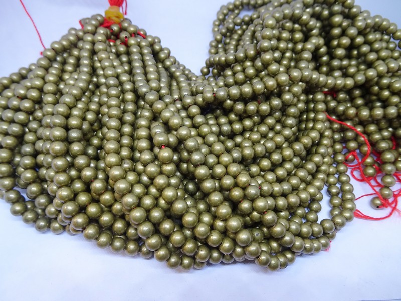 (image for) Bronze antique bronze 6mm round beads #1664