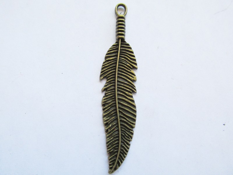 (image for) Feather antique Bronze #MP103