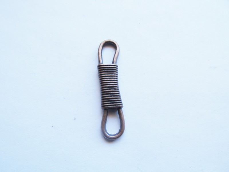 (image for) connector - antique copper chain link #Con-3
