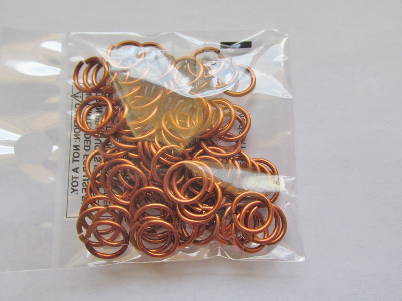 (image for) Jump Rings - Aluminum Copper (Bag of 100) #JR18