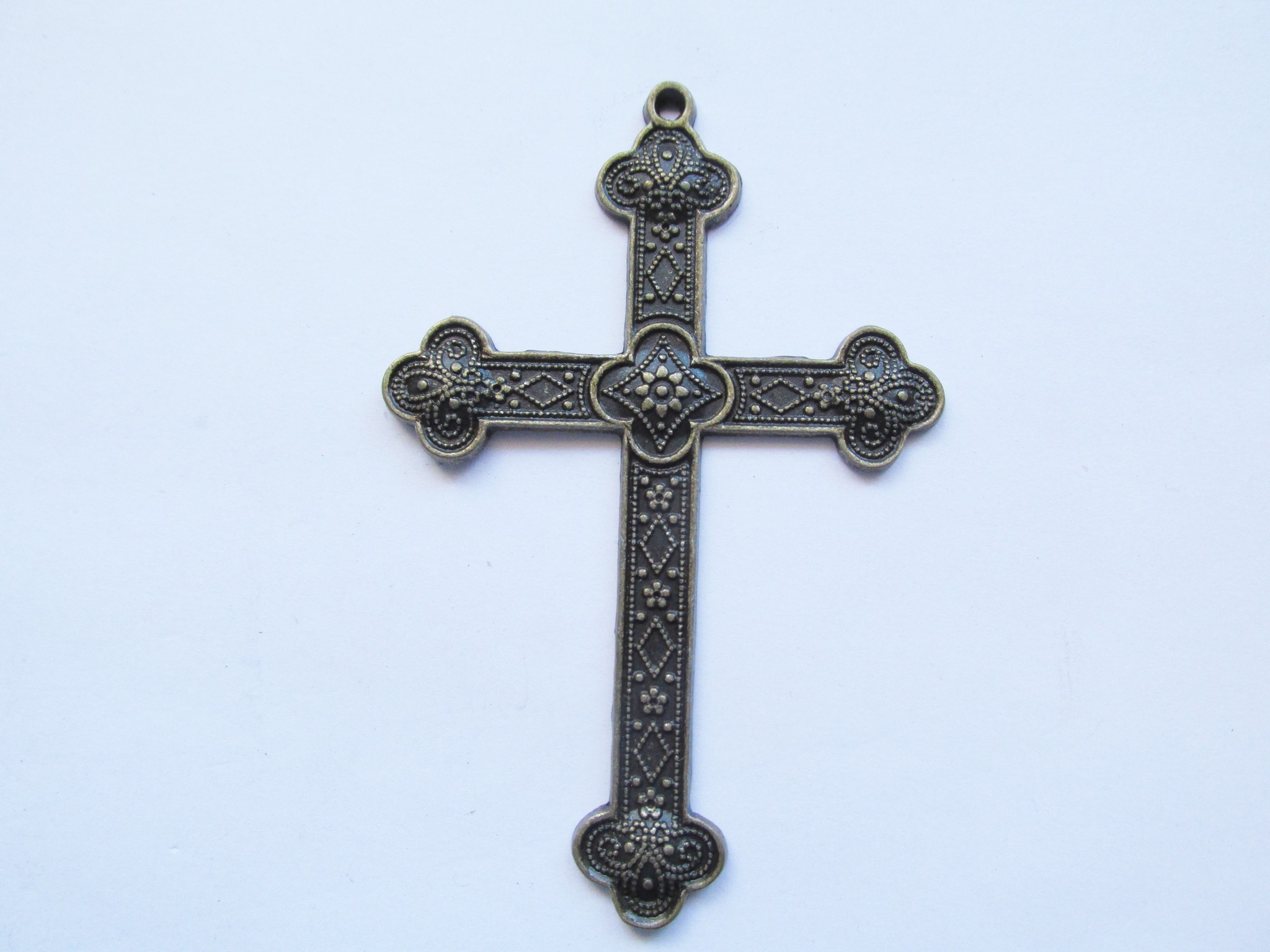 (image for) Cross antique bronze 3" #RM-352