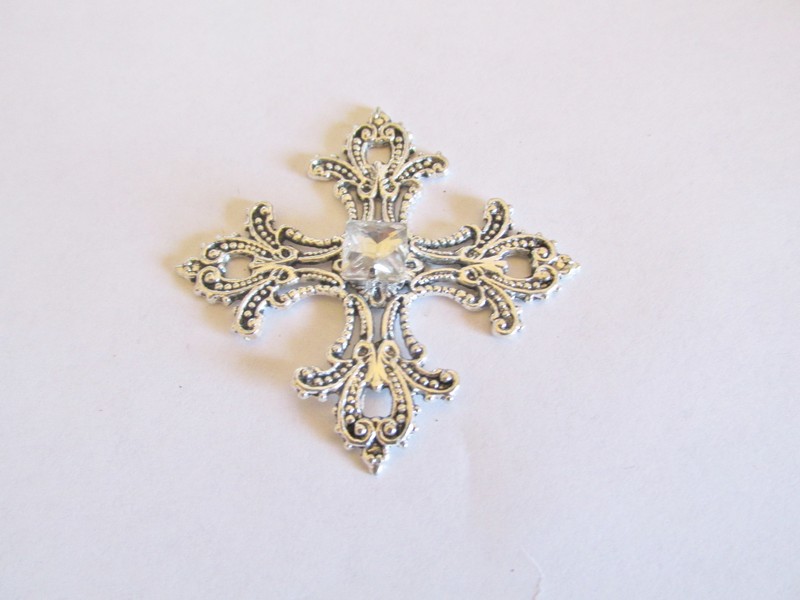 (image for) Antique Silver cross #MISC12