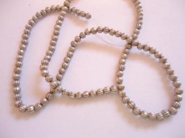 (image for) Silver zinc beads #ZA207-S-11