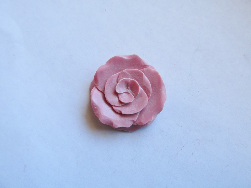 (image for) Rose Stone Flower 1 1/2" #FL64