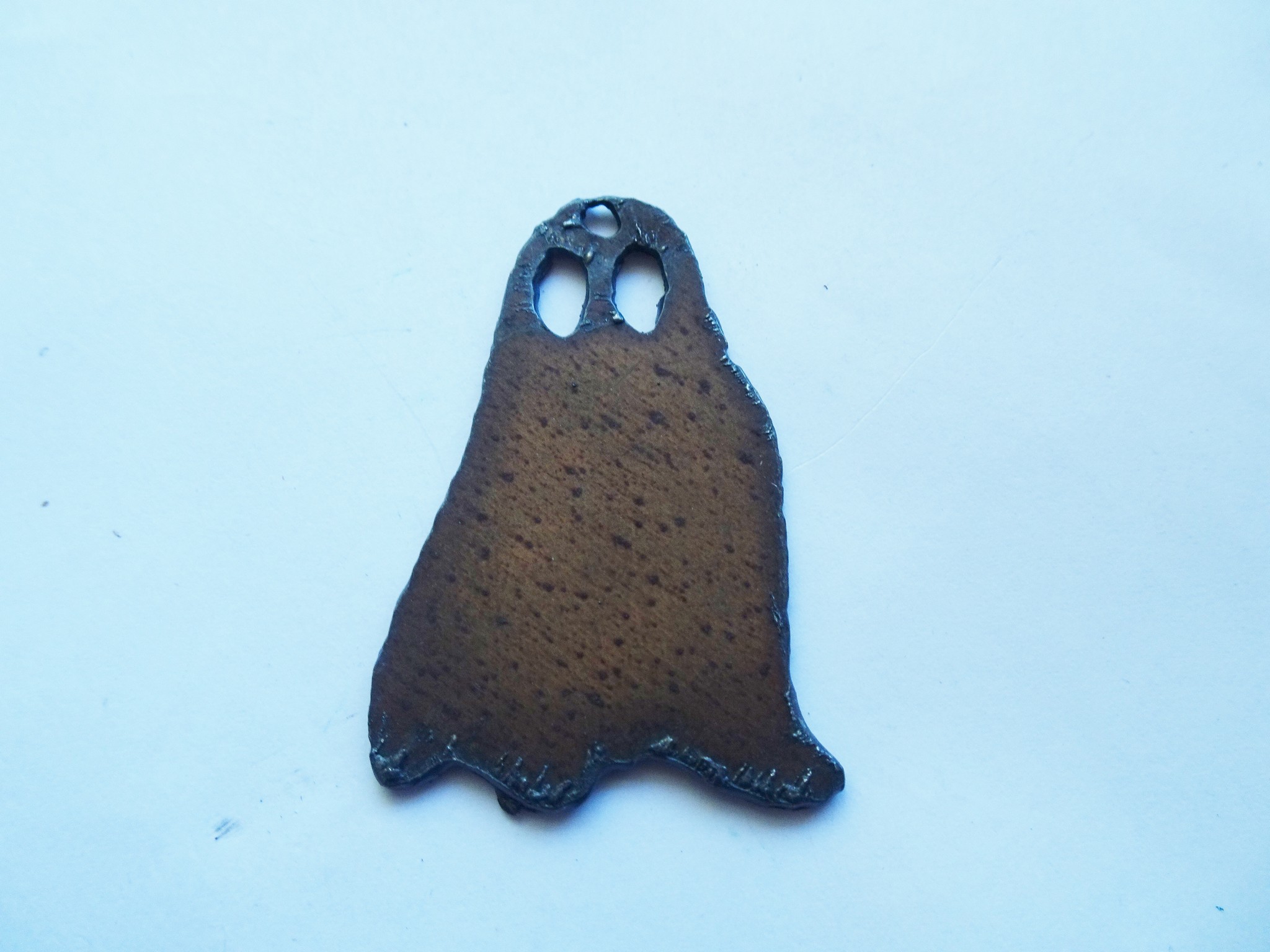 (image for) Ghosts rustic jewelry pendant #PO911