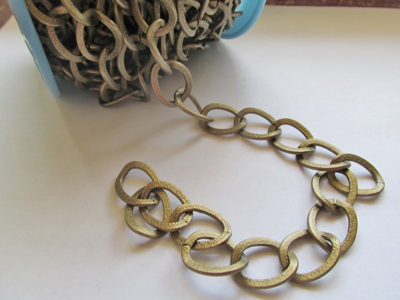 (image for) Chain by the foot - Antique Bronze (1 ft) #BOB909