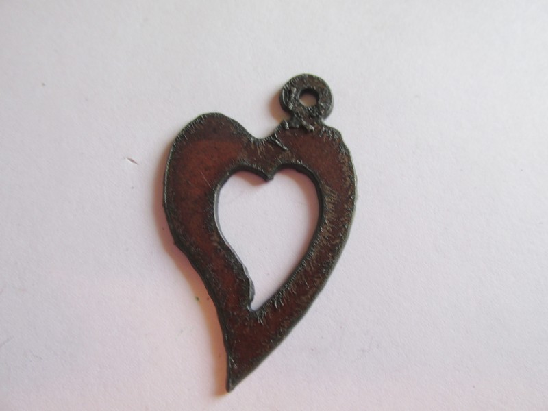 (image for) Heart with Heart cut out #SH008-BBL