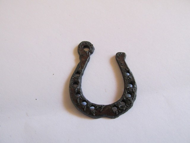 (image for) Horse shoe metal earring/pendant #RR003X-1.25