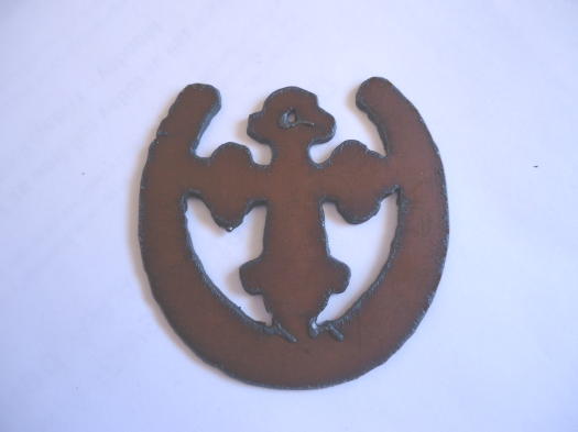 (image for) Horse shoe with Cross #RR003/6-2 1/4"