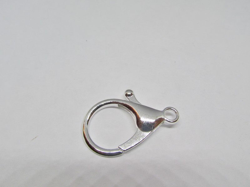(image for) Lobster claw - Xlarge silver large loop #LOB12