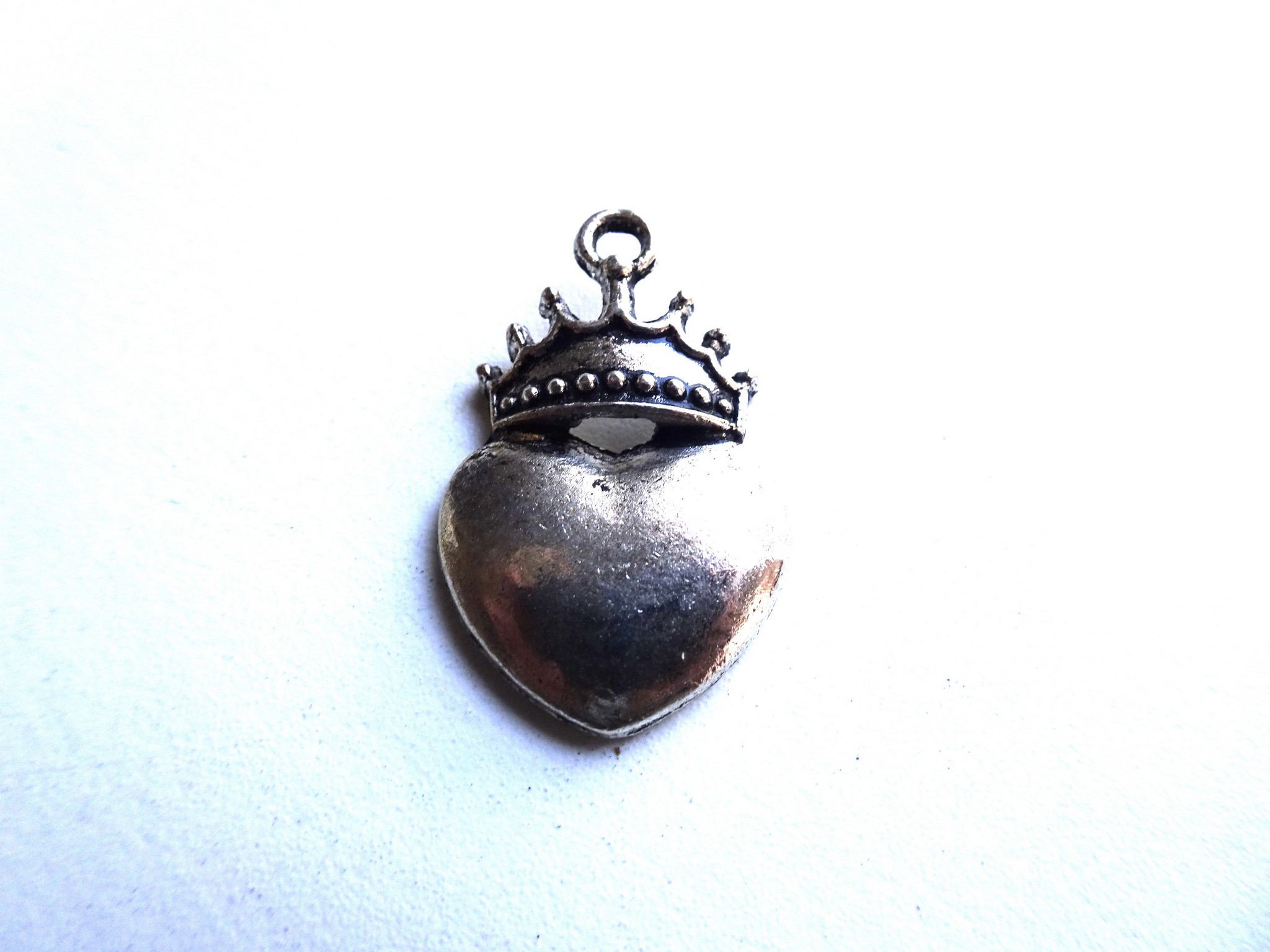 (image for) Milagro heart charm #BS-ch25