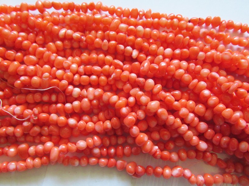 (image for) Orange coral small nugget #1840