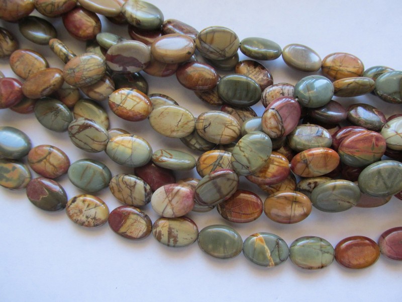(image for) Brown/Green/Tan Picture Jasper #1713