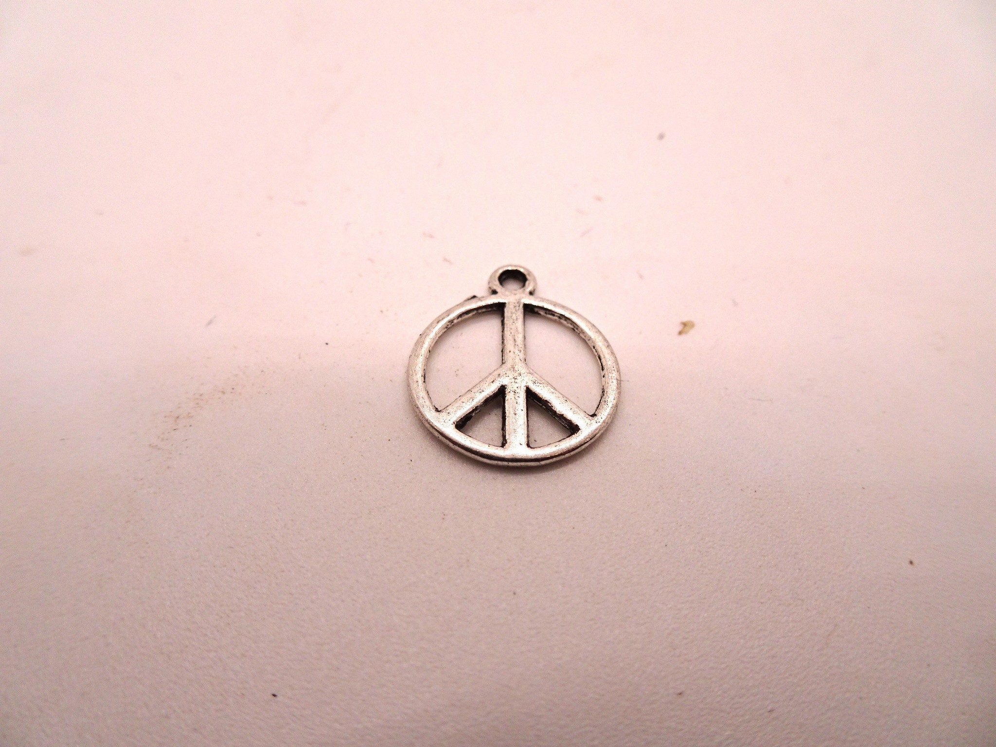 (image for) Peace sign charm (5pcs) #BS-ch88