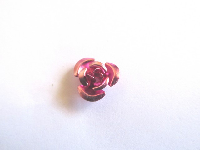 (image for) Pink aluminum Flower #FL20