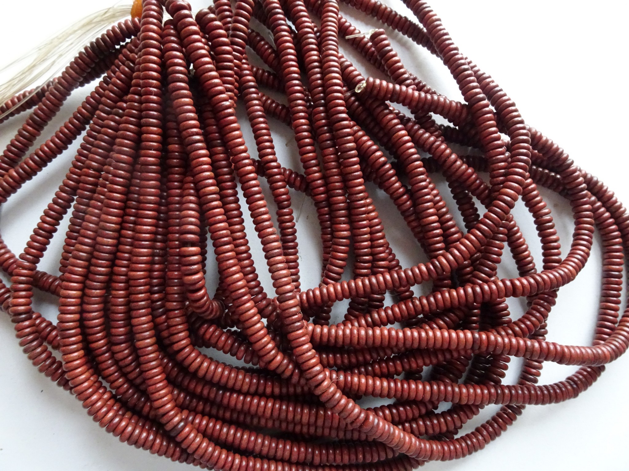 (image for) Rust rondell beads 2x6mm #1937