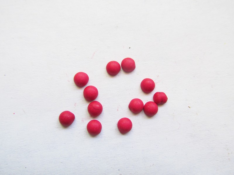 (image for) Red 4mm Cabochon (25pcs) - ECab-39