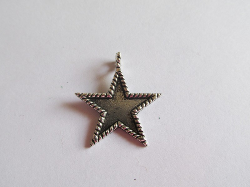 (image for) Blank Pendant Star #BLP15 - Click Image to Close