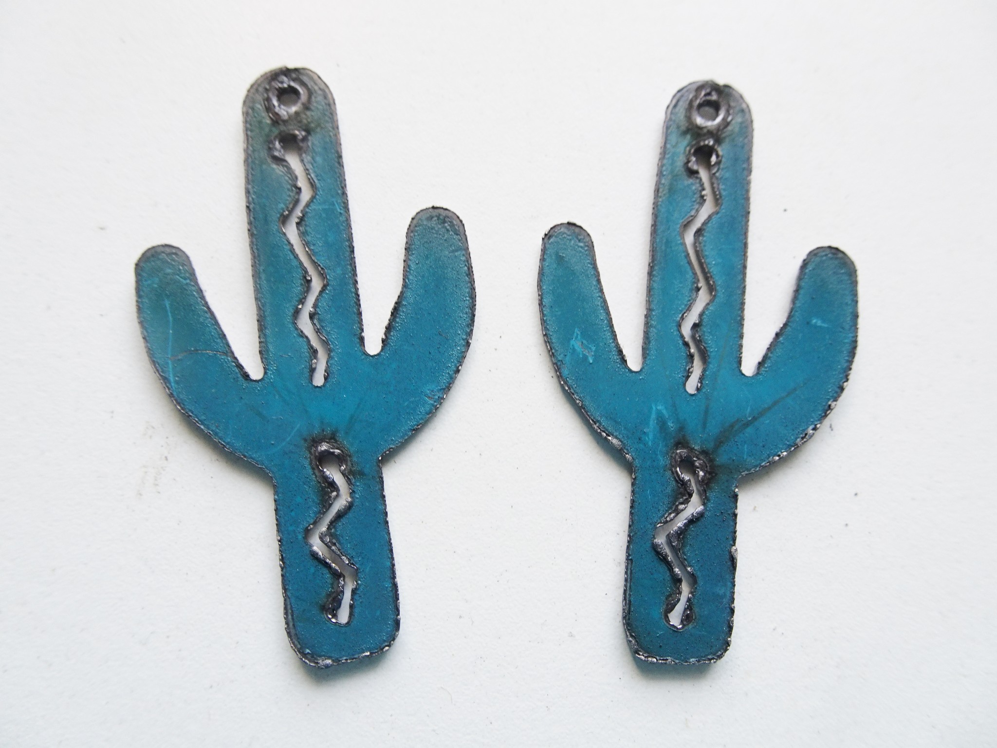 (image for) Cactus 2 1/2" (set) Turquoise #WKS-28BBTurq