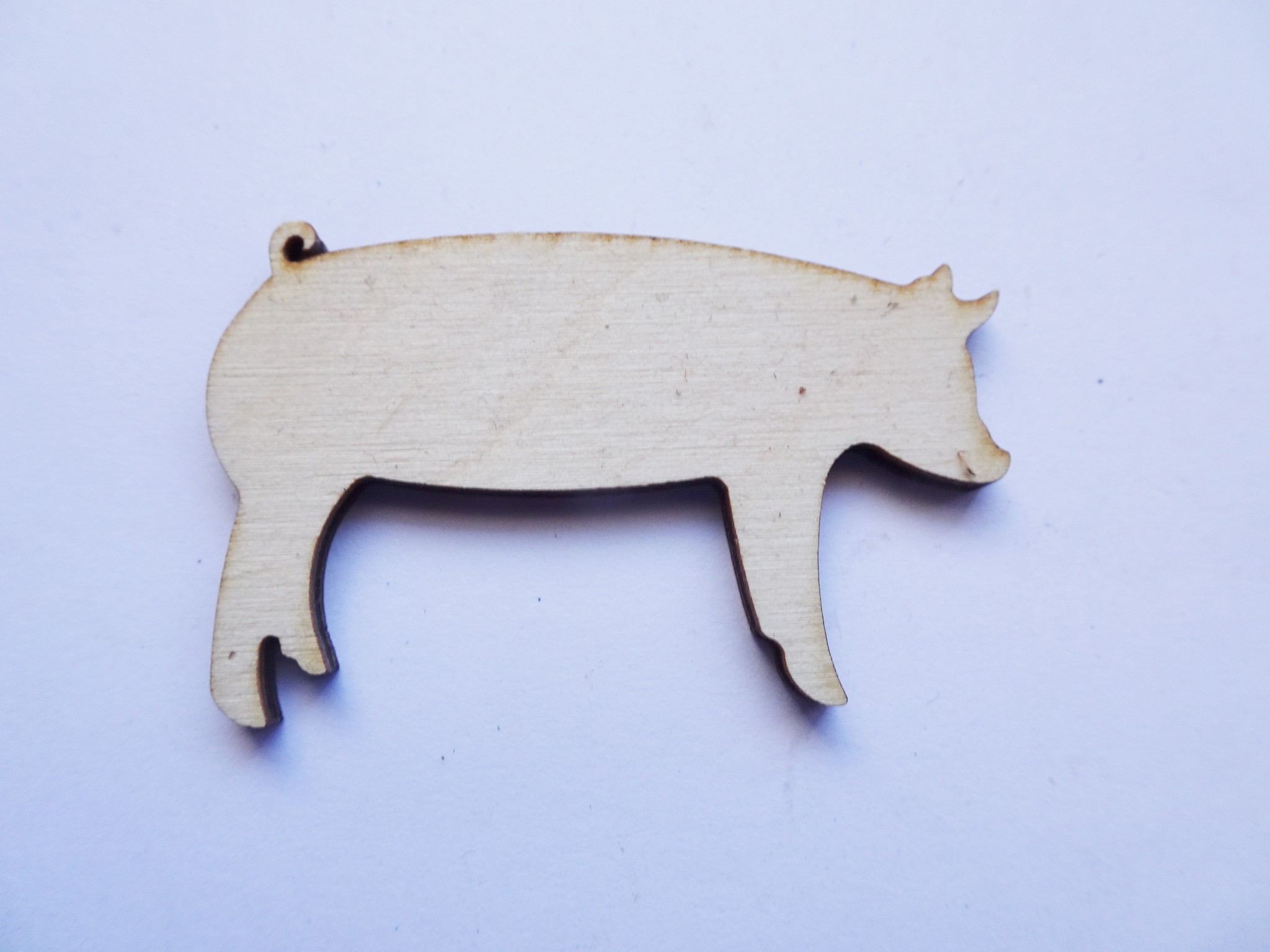 (image for) Wood pig #RM-197