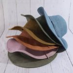 (image for) Floppy wide brim -Denim