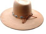 (image for) Concho hat band with stones