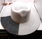 (image for) Brim 1/4 panel Genuine Leather - Gray/Black