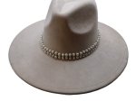 (image for) Beaded necklace convert to hatband- Pearl